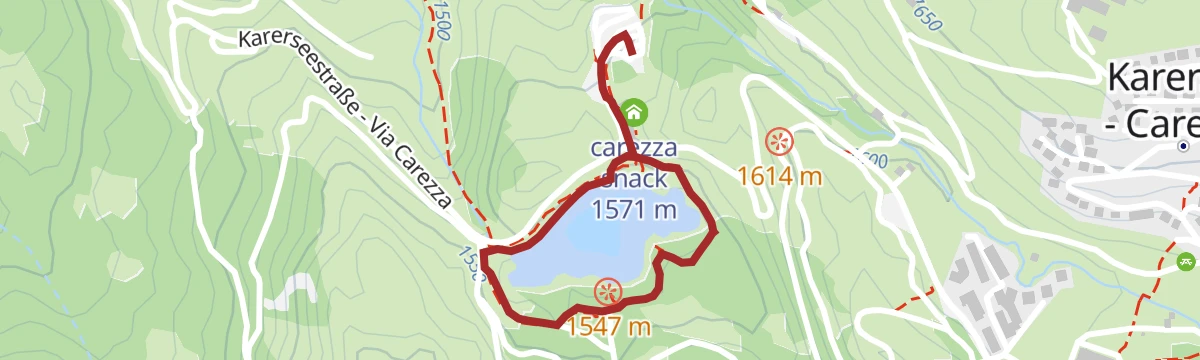 Breve giro del Lago di Carezza